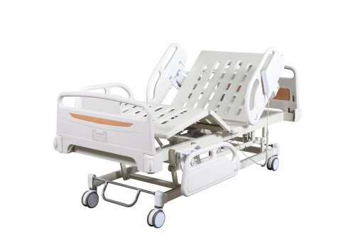 ZQ-BE4-19B Cama de Hospital de China con rieles laterales de seguridad y TR Tilt | Cama médica porcelana