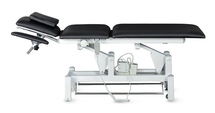 Camilla de masaje eléctrica ZQ-EC03-D73, cama de tratamiento de fisioterapia, cama de rehabilitación