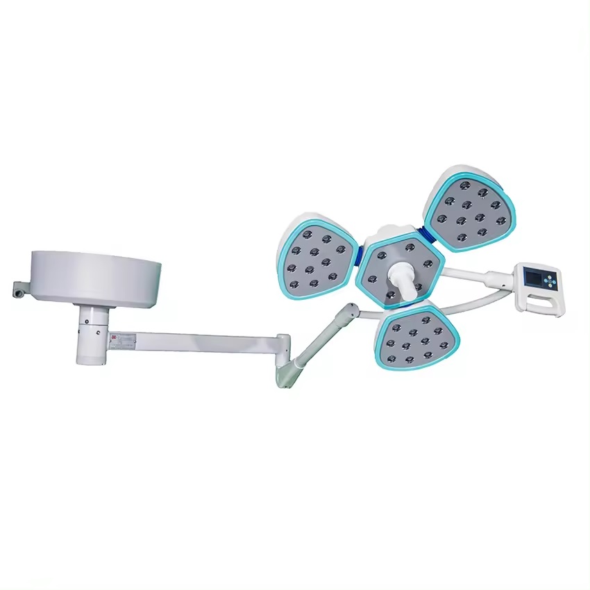 hospital surgery led cold light operating head lamp mobile surgical operation lamps Lámpara quirúrgica LED de pared de hospital sin sombras