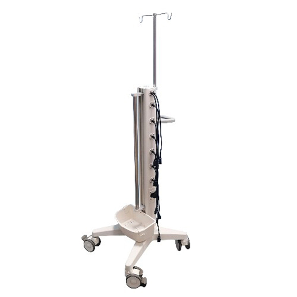 Cartero de bomba de infusión móvil de 6 canales de ZQ-YQ-S1034T Hospital con suministro de energía