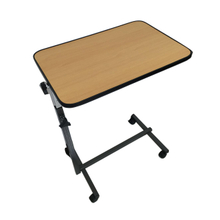 Mesa De Cama Ajustable En Altura Para Hospital Con Ruedas