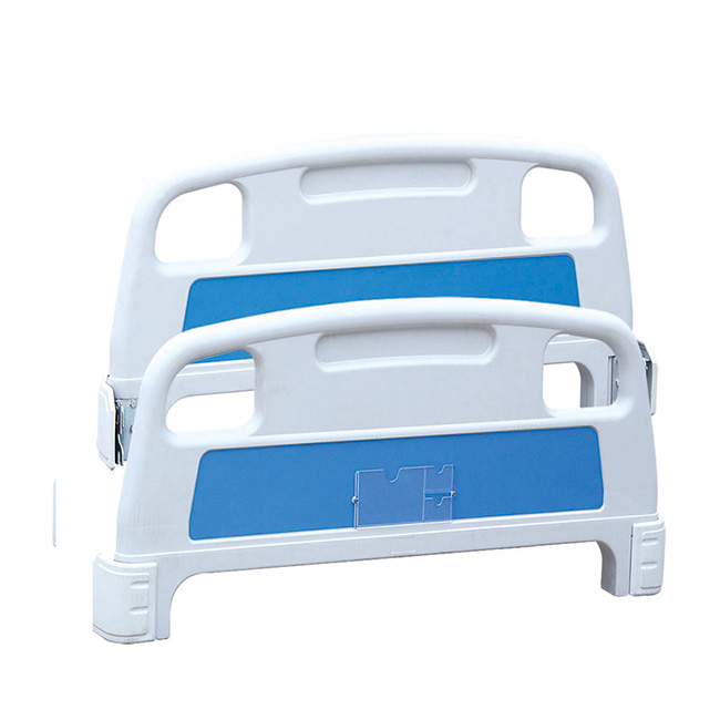 Cabecero y pie de cama de ABS de hospital para cabecero de cama médica