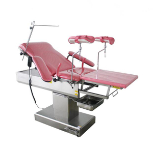 Mesa de examen de ginecología eléctrica, silla, camas de parto obstétrico