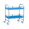 ZQ-UT-04 Hospital Precio barato para 2 estanterías fabricante de carros de servicios públicos 