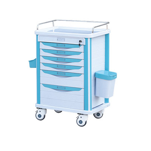 ZQ-MT620-01H Carrido de medicina cerrada multipropósito con 6 cajones para las UCI