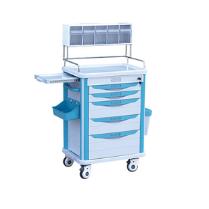 ZQ-AT620-02H China Muebles del hospital de China ABS Enfermería Trolley Anestesia Proveedor