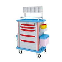 ZQ-AT850-01H Hospital ABS Anestesia Especificación de tranvía médico con sistema de bloqueo seguro