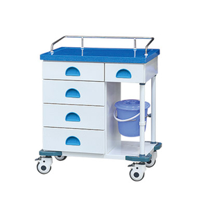 ZQ-CT690-01H CARRES MÉDICOS DE ENFERMOS COMPACTOS Trolley para clínicas y hospitales con cajones
