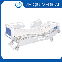 Cama de hospital manual para pacientes y enfermería de alta calidad con 2 manivelas a la venta