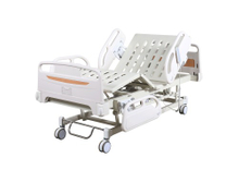ZQ-BE4-19B Cama de Hospital de China con rieles laterales de seguridad y TR Tilt | Cama médica porcelana