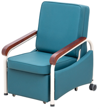Silla de asistente de hospital plegable ZQ-NC13-P6 | Asiento reclinable para dormir del paciente