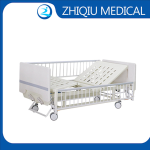 Descubra la cama para pacientes con barandillas laterales de longitud completa con las mejores camas de hospital manuales 