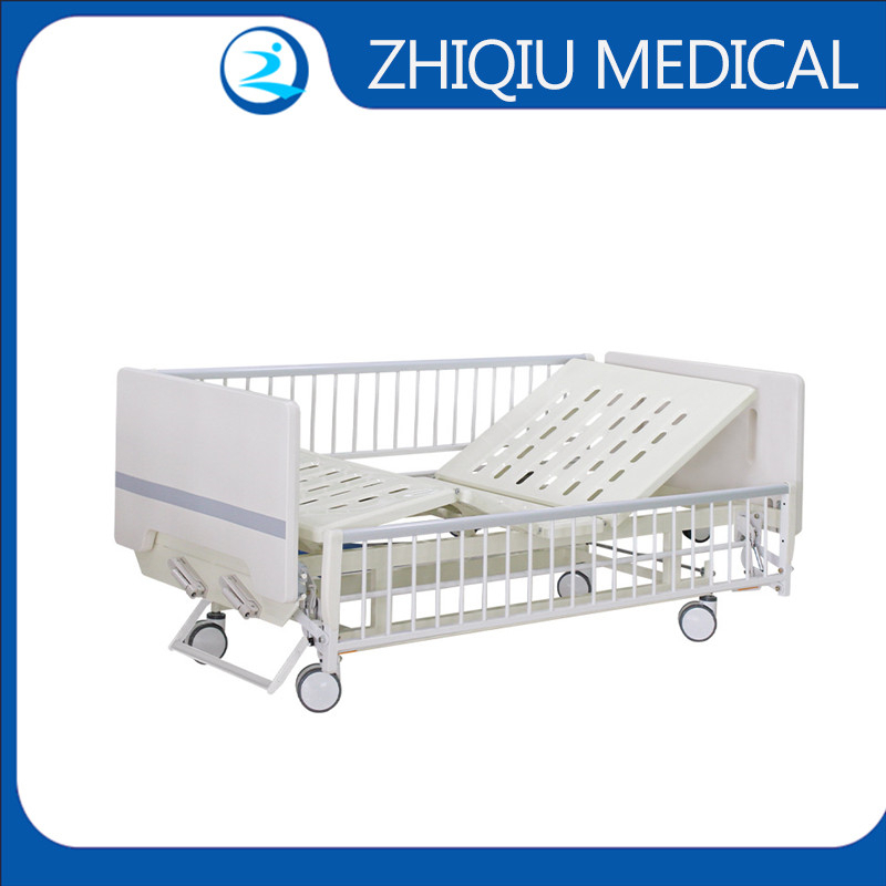 Descubra la cama para pacientes con barandillas laterales de longitud completa con las mejores camas de hospital manuales 