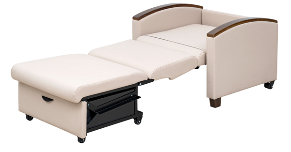 ZQ-NC09-P11 Silla de asistente médico de metal de alta calidad | Asiento reclinable plegable