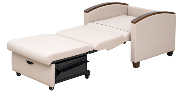 ZQ-NC09-P11 Silla de asistente médico de metal de alta calidad | Asiento reclinable plegable