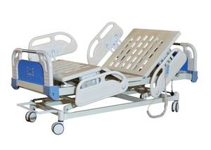 ZQ-BE3-7B Cama de hospital eléctrica duradera con superficie de lecho de estampado | Fabricante de China