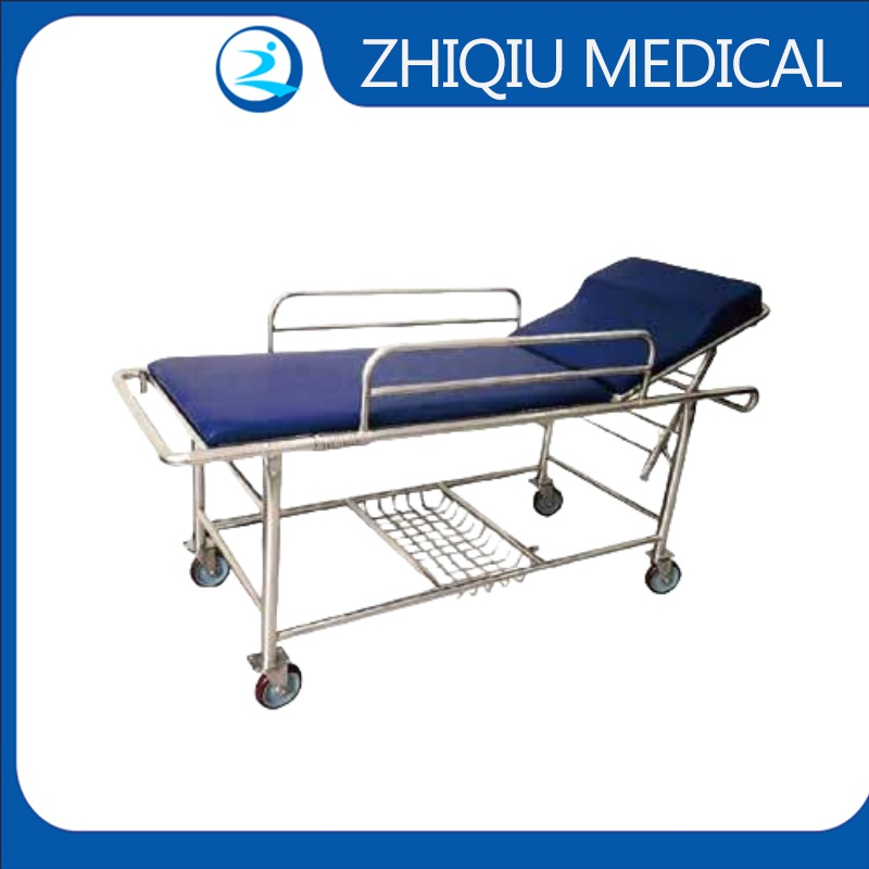 Fabricante de camillas para pacientes por resonancia magnética ZQ-TSM-08X con especificación de carro camilla