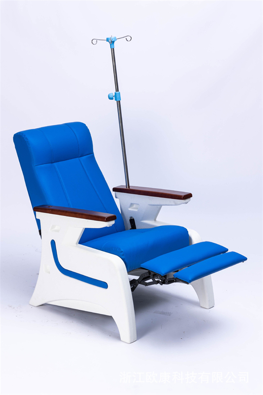 Silla de infusión médica ZQ-SY06-F1 con asiento acolchado | Ideal para la comodidad del paciente