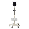 ZQ-YQL050-4RP Señales vitales ajustables Monitor carro | Carro médico de rodillos con ruedas