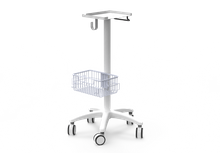 ZQ-YQ-UD03 Soporte de ultrasonido médico duradero con canasta