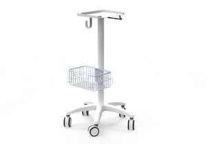 ZQ-YQ-UD03 Soporte de ultrasonido médico duradero con canasta