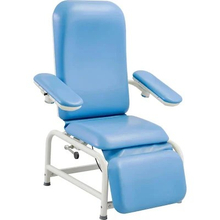ZQ-TX10-B100C Hospital PVC Silla de donación de sangre de cuero Manual ajustable Silla de diálisis reclinable
