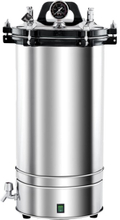 ZQ-PA208A 18L/24L/30L SUS304 Autoclave de presión de vapor portátil 