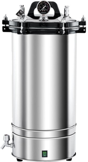 ZQ-PA208A 18L/24L/30L SUS304 Autoclave de presión de vapor portátil 