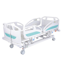 ZQ-BE5-DC06 Cama de hospital eléctrico multifunción con rieles de seguridad