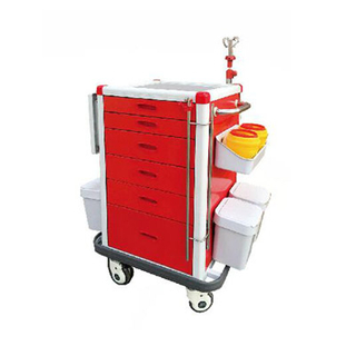 ZQ-ET490-01H Carro de Reanimación y Emergencia Móvil Hospitalario
