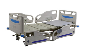 Cama de hospital de UCI Electric de ZQ-Be8-3b con RCP y Auto Contour-Cama de atención ajustable