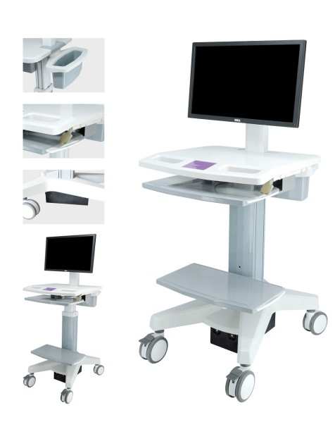 ZQ-YQ-C5001A Ergonomic Medical Laptop Workstation Correo para la venta