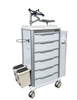 ZQ-CT650Y Durable Medical Difícil Virgle Cart de intubación con cajones ABS