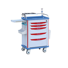ZQ-ET62001H Equipo de carros de emergencia hospitalarios de fabricación china
