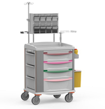 Serie de carritos médico ZQ-AT720H-Choque de emergencia, recuperación y anestesia