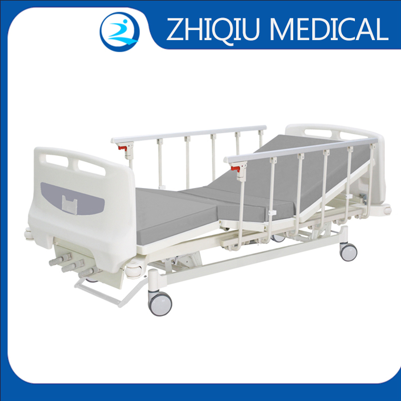 Cama de hospital manual de muebles de clínica de 3 funciones para atención al paciente