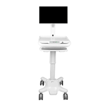 ZQ-YQ-C1901P CARTO DE TRABAJO MÉDICA MÓVIL MÓVIL DE COMPACTO DEL HOSPITAL