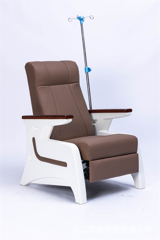 Silla de infusión médica ZQ-SY06-F1 con asiento acolchado | Ideal para la comodidad del paciente