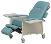 ZQ-RC02 Silla médica reclinable de 3 posiciones con mesa de bandeja | Durable y cómodo