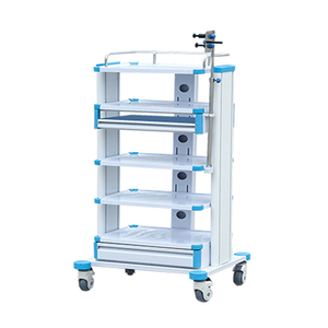 ZQ-YQ02 Hospital endoscopia móvil Trolley Equipment Medical Equipment con ruedas