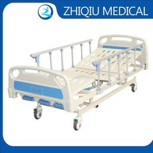 Camas médicas manuales confiables de 3 funciones de equipos hospitalarios de China a la venta