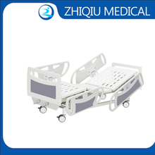 Cama de hospital manual del fabricante de barandillas plegables de ABS de alta calidad con fácil ajuste
