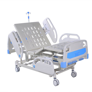 ZQ-BM3-15D 3 Función Manual Cama de hospital con rieles ABS Proveedor de porcelana 