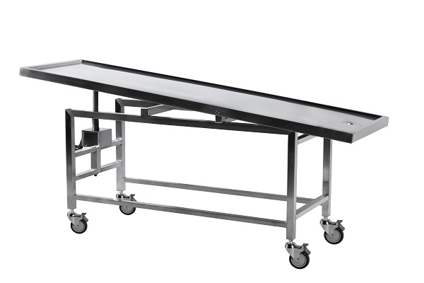 ZQ-332S Tabla de estación de autopsia de acero inoxidable ajustable | Suministro médico