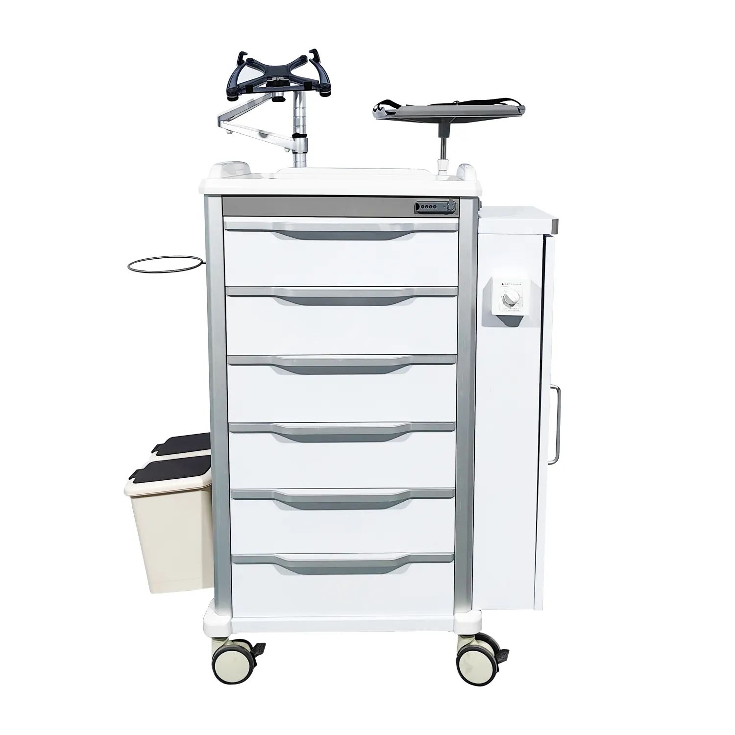 6 carros de aislamiento de cajones