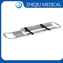 Camilla de emergencia usada para ambulancia, instrumento hospitalario de aleación de aluminio ZQ-CS1, a la venta