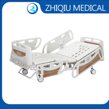 Cama de hospital manual de tres funciones del fabricante chino con controles sencillos