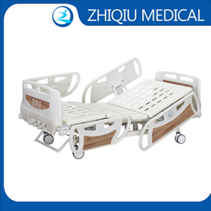 Cama de hospital manual de tres funciones del fabricante chino con controles sencillos