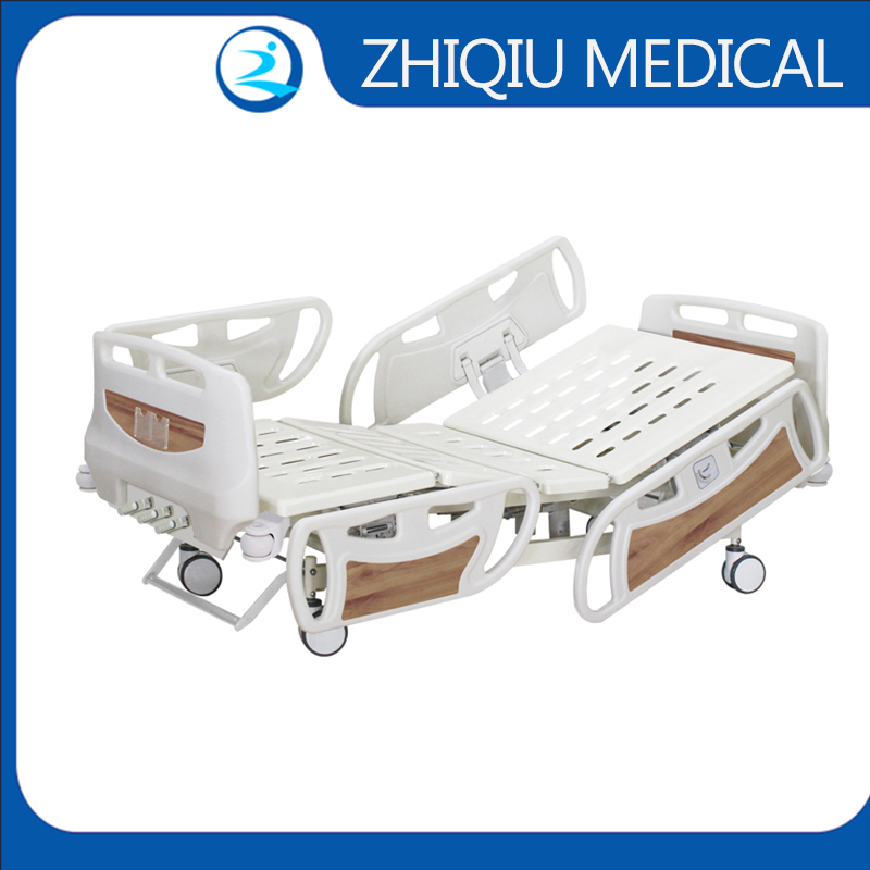 Cama de hospital manual de tres funciones del fabricante chino con controles sencillos